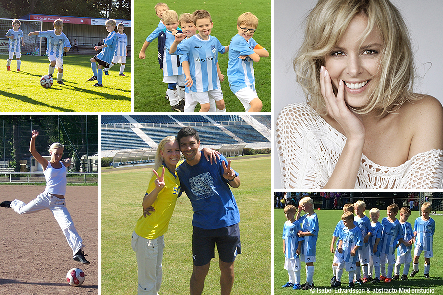 Isabel Edvardsson wird Patentante der Löwen