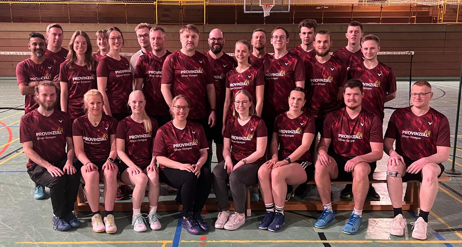 Neue Trikots Gruppenbild