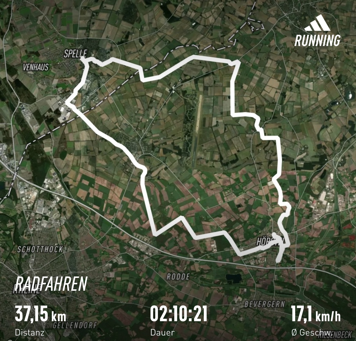 2.Traingsfahrt Spelle