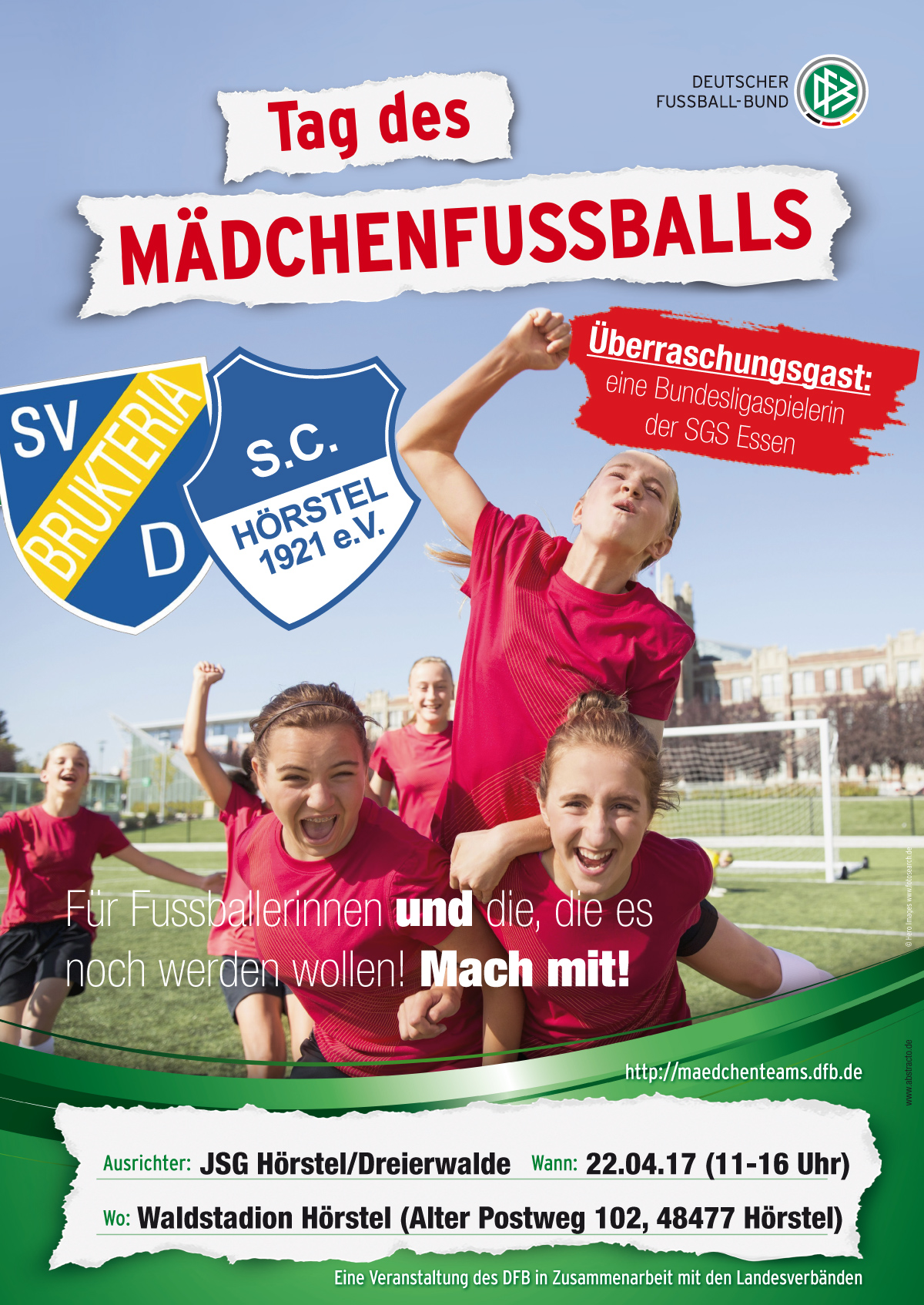Tag des Mädchenfussballs in Hörstel