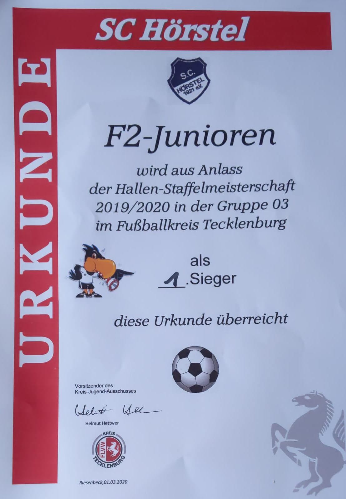 F2 HKM Urkund
