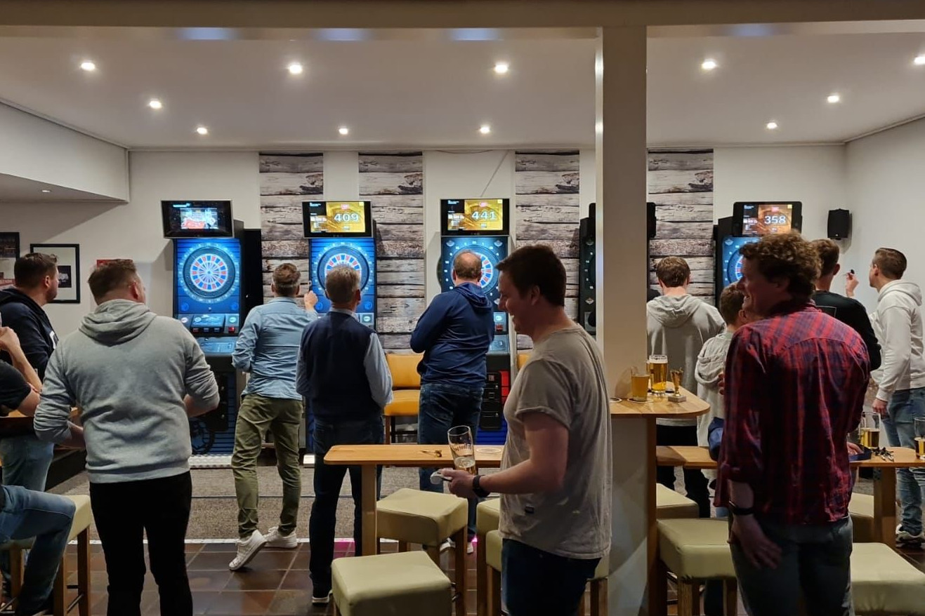 Dart-Turnier der Alte-Herren-Fußballer