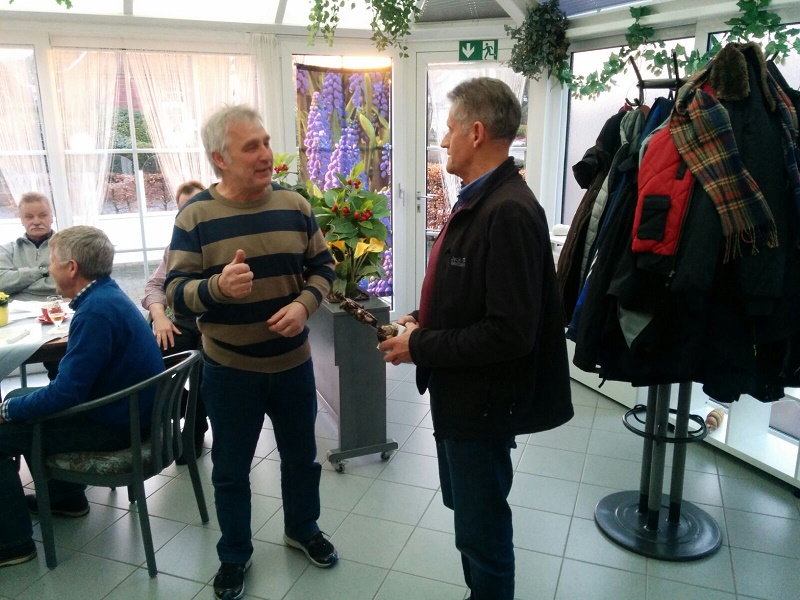 Ehrung Spieler der Saison Ü 50 60 Martin Müller