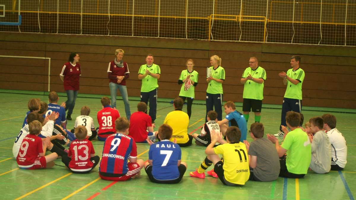 DFB-Mobil Trainingseinheit