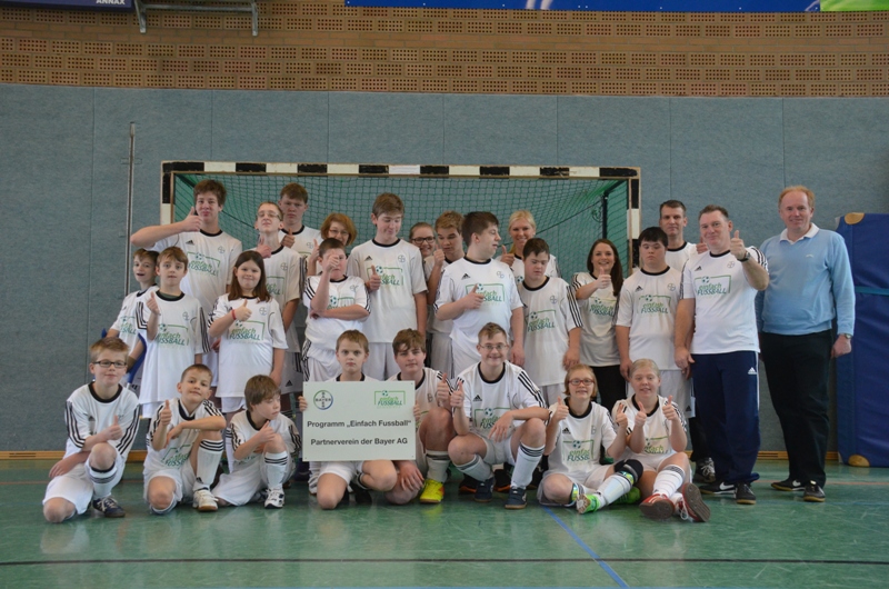 Integrative Einfach Fußball Mannschaftsfoto 2014 