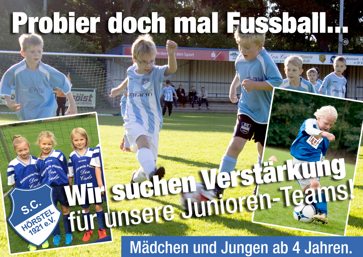 Nachwuchs Fußball SC Hörstel