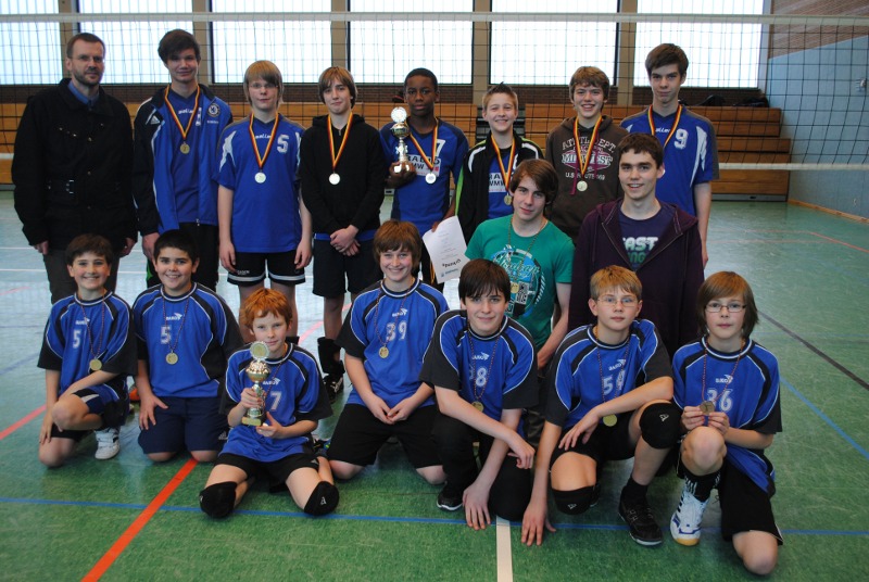 Die Siegerteams beim Neujahrsturnier