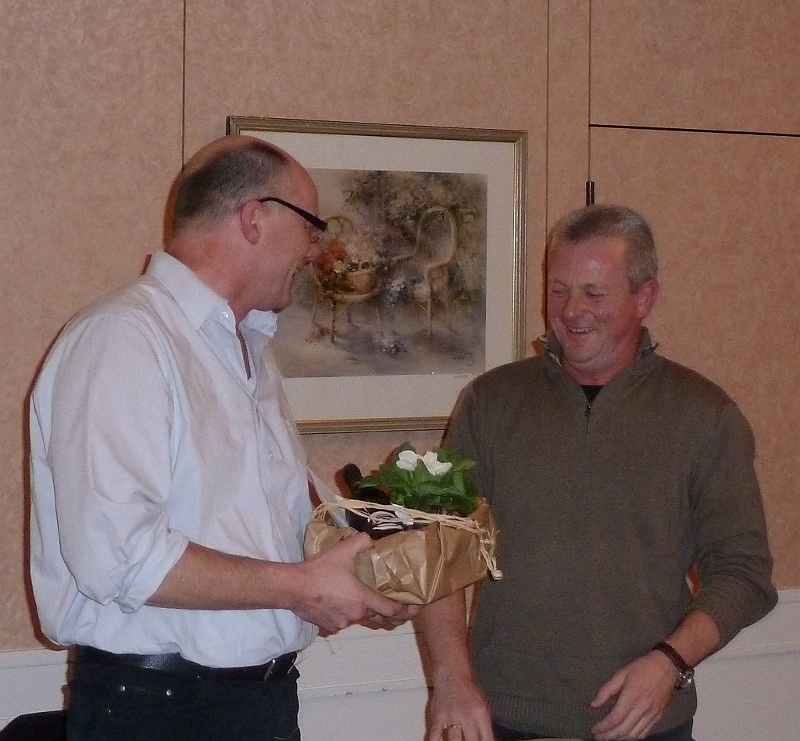 Verabschiedung von Wolfgang Schäfer durch den Abteilungsleiter