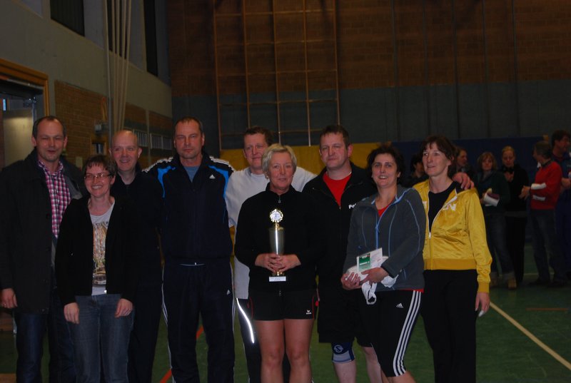 Siegerehrung Silvesterturnier 2013