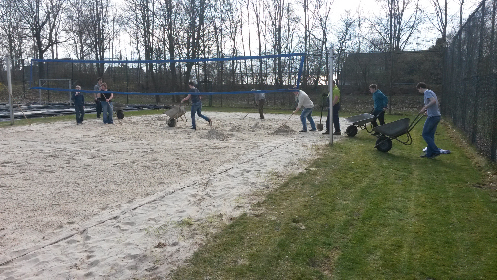 Beachfeld-Aktion 2015