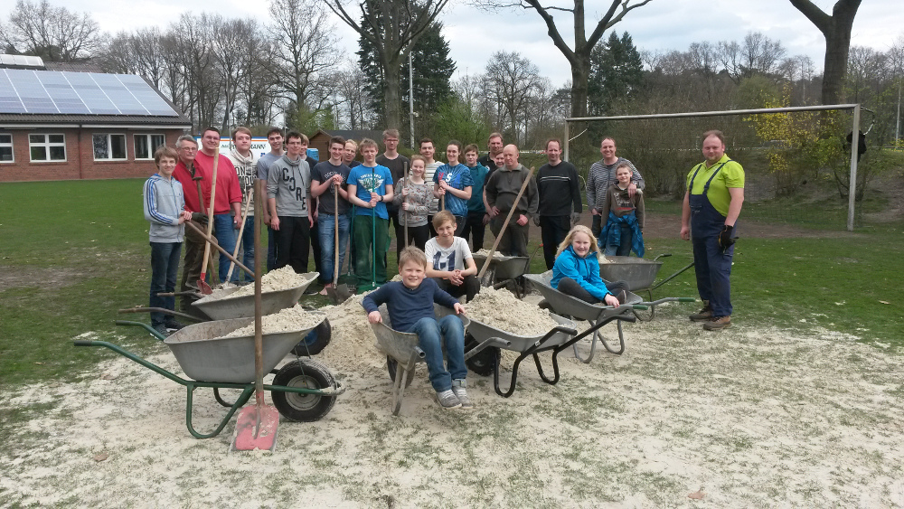 Beachfeld-Aktion 2015