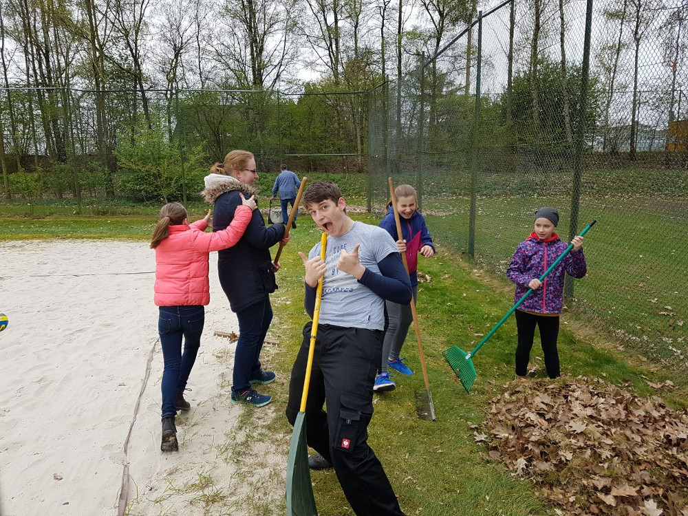 Beachfeld Aktion April 2017