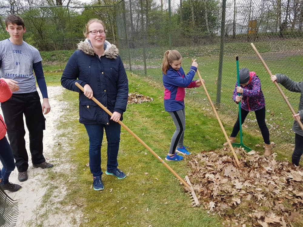 Beachfeld Aktion April 2017