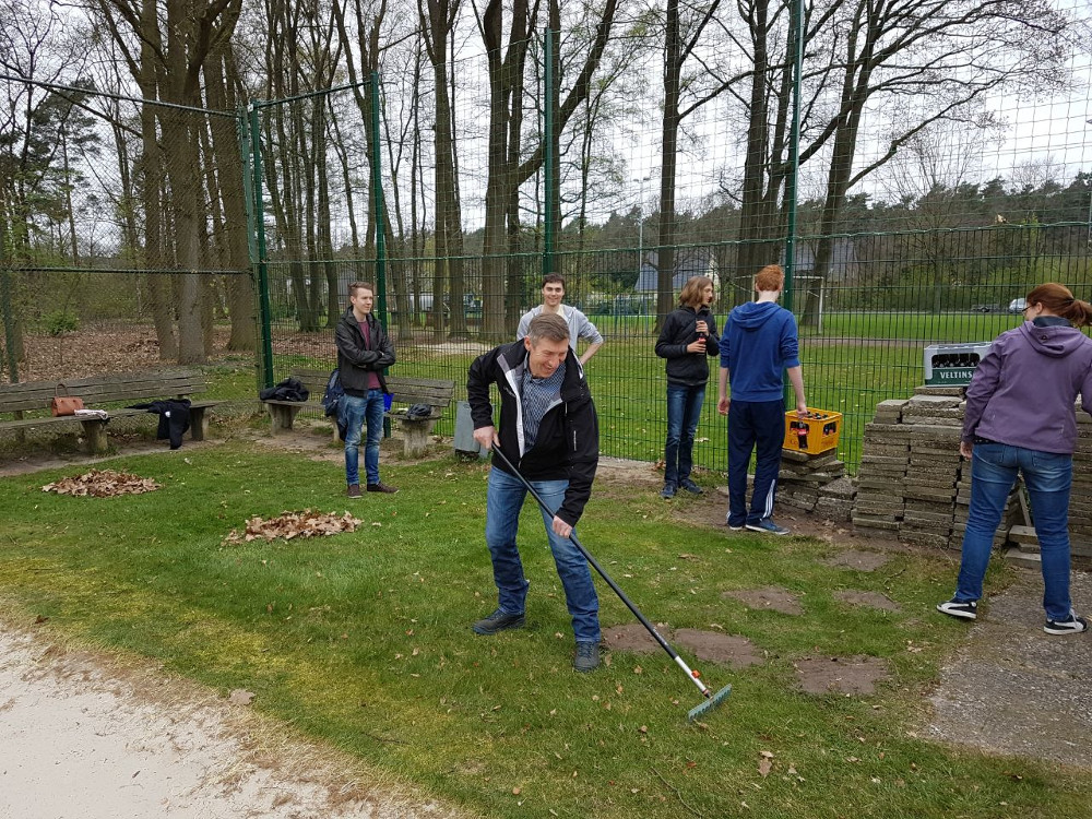 Beachfeld Aktion April 2017