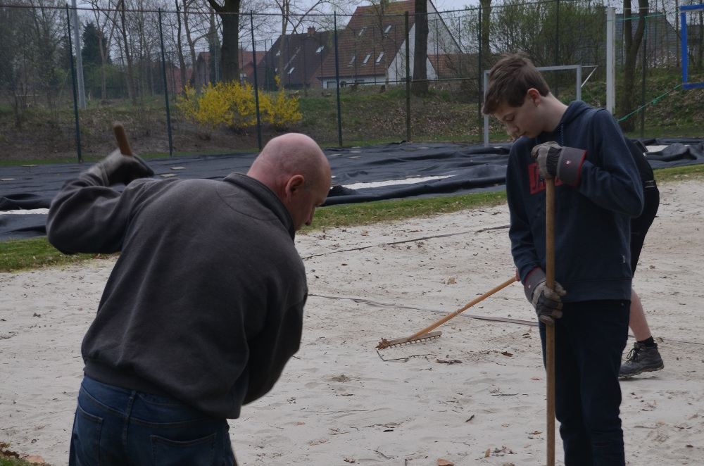 Beachfeld Aktion Fruehjahr 2018