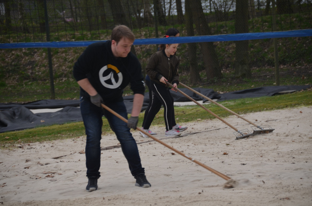 Beachfeld Aktion Fruehjahr 2018