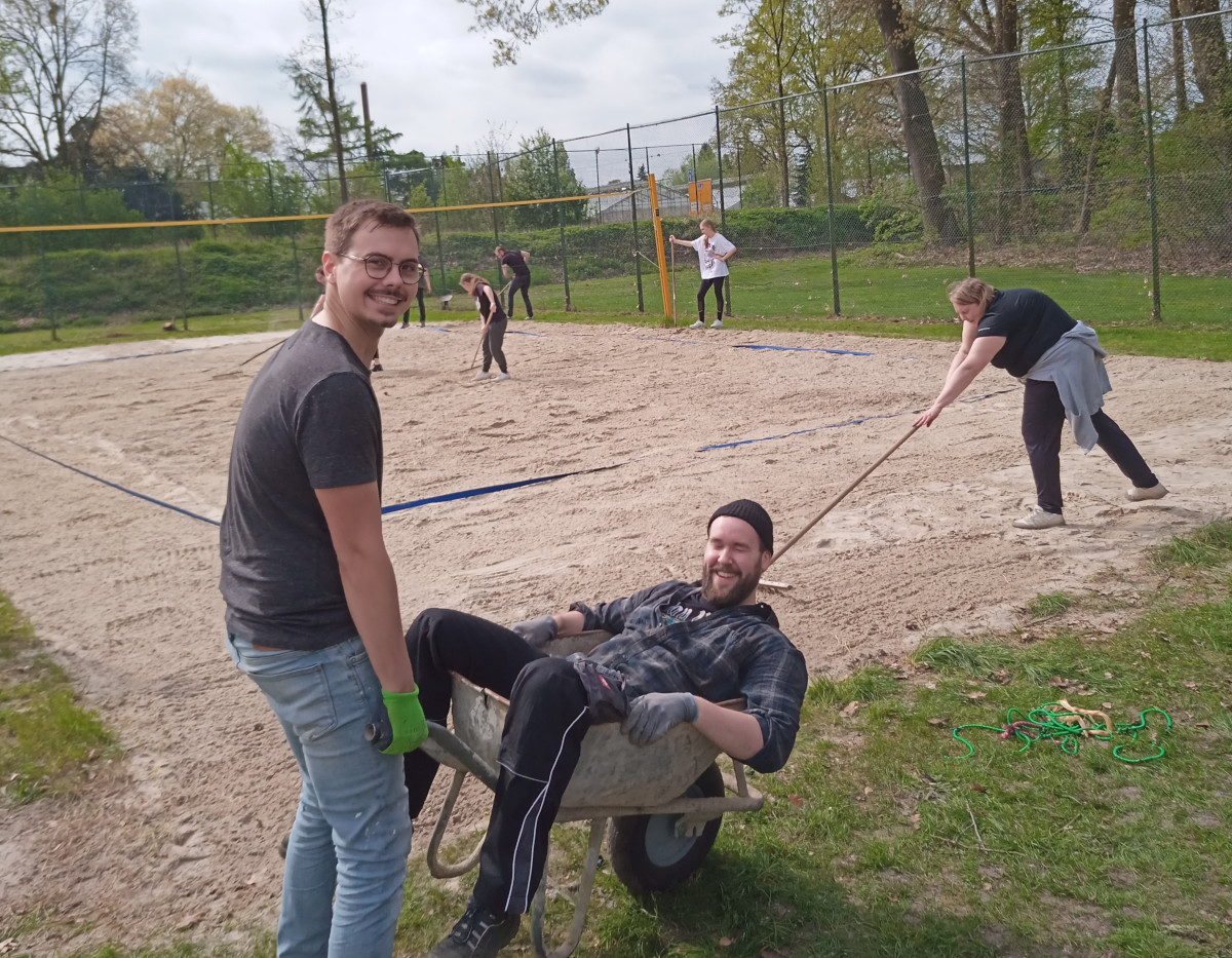 Beachfeld herrichten 03 2024