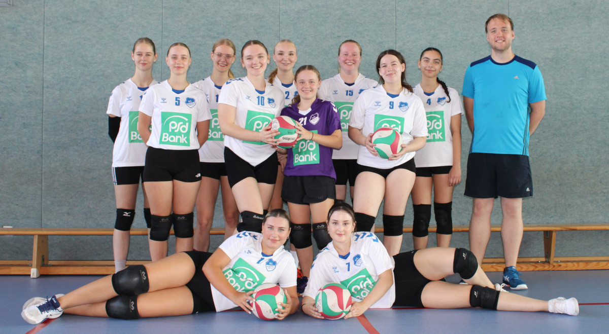 Die 2. Damenmannschaft der Saison 2023/24