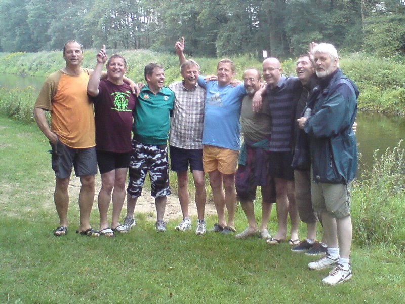 Die Kanutour der Hobby Herren