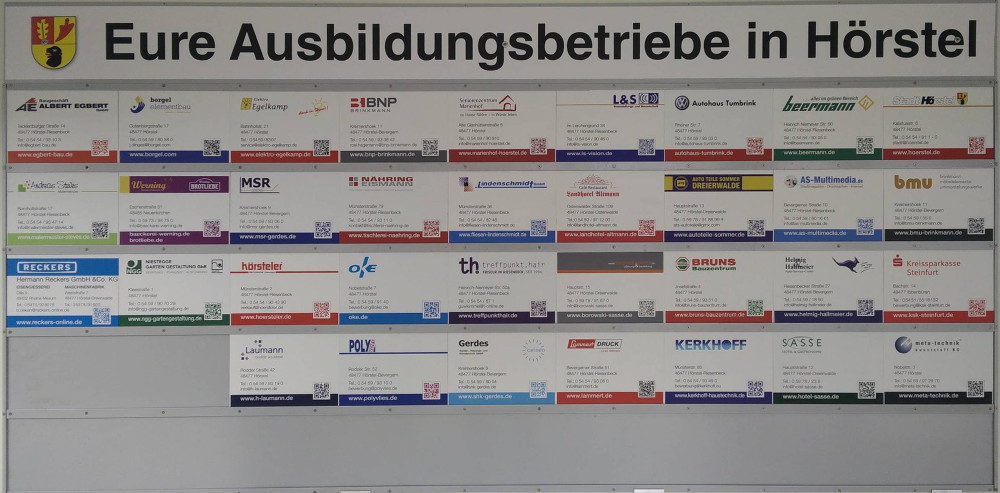 Ausbildungsbetriebe in Hörstel
