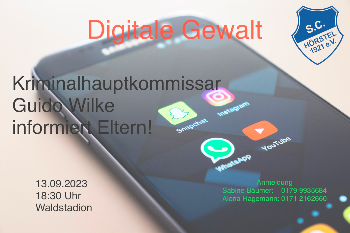 Informationsabend Digitale Gewalt 2023